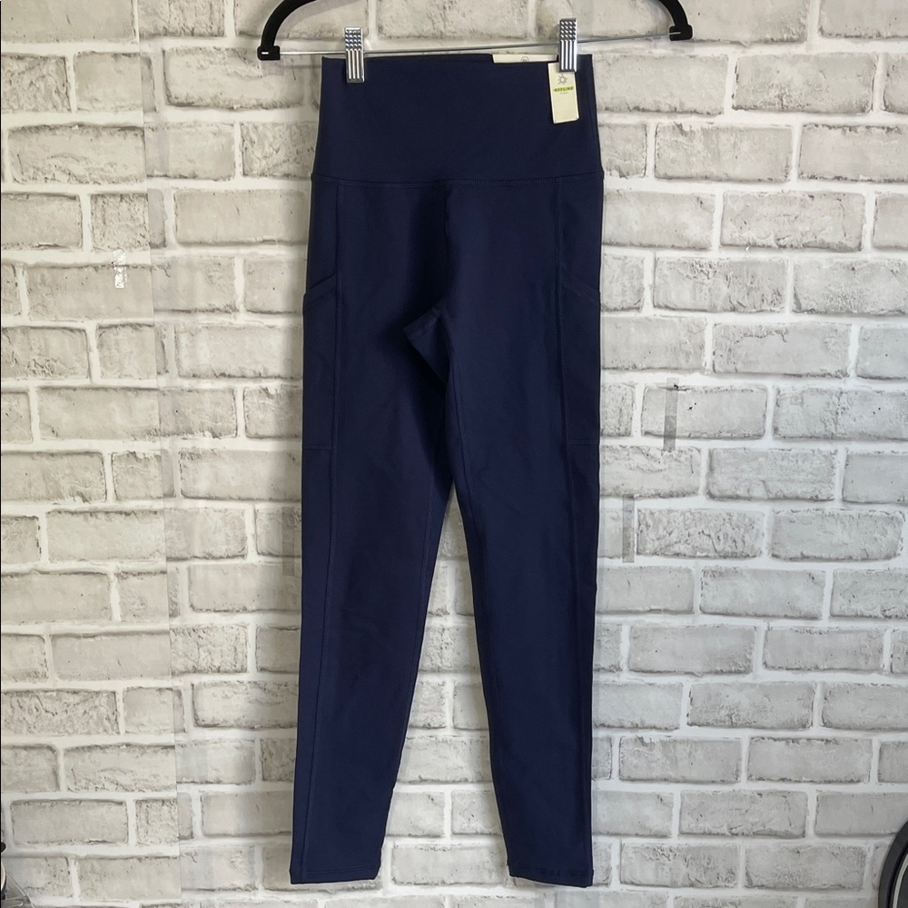 Aerie Deep Blue High-Rise Leggings